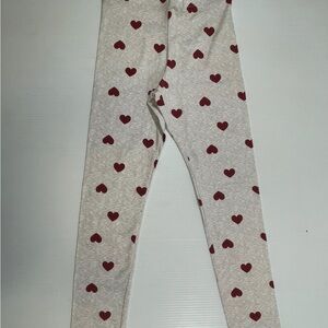Old Navy Heart Print Kids Leggings